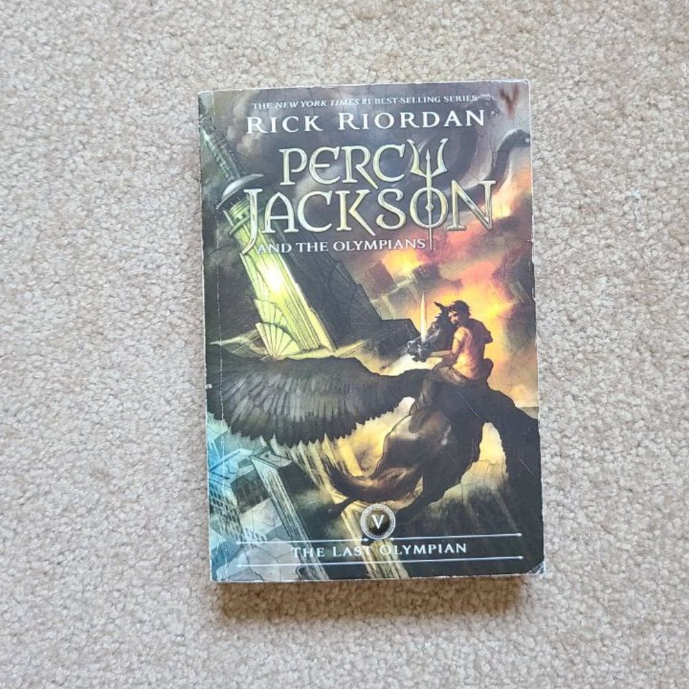 4/$20 Percy Jackson and the Olympians, Book Five: The Last Olympian - Paperback